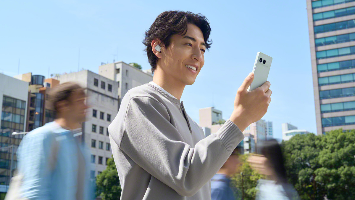 多くの人が行き交う場所でも、より快適に音楽を楽しめる。